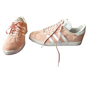 Adidas Men's Pink Gazelle Sneakers 12